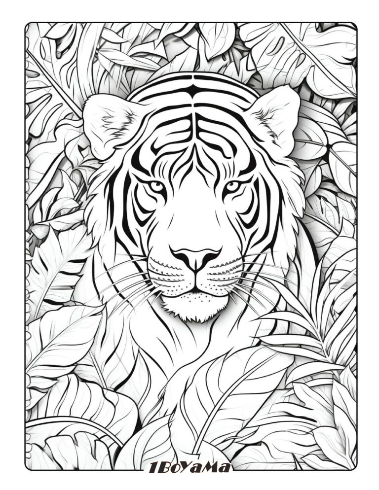 Orman Hayvanları Boyama Sayfası. 18 Benzersiz Orman Çizimi
